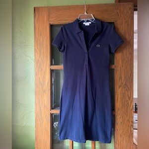 🐊Lacoste🐊 navy blue polo dress
